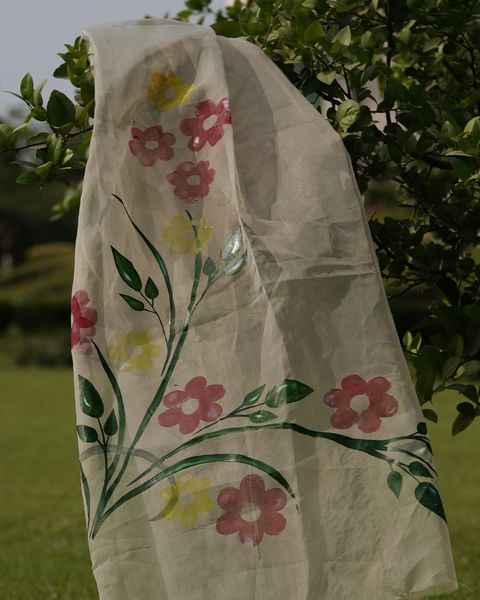 Prime Rose • Organza Dupatta