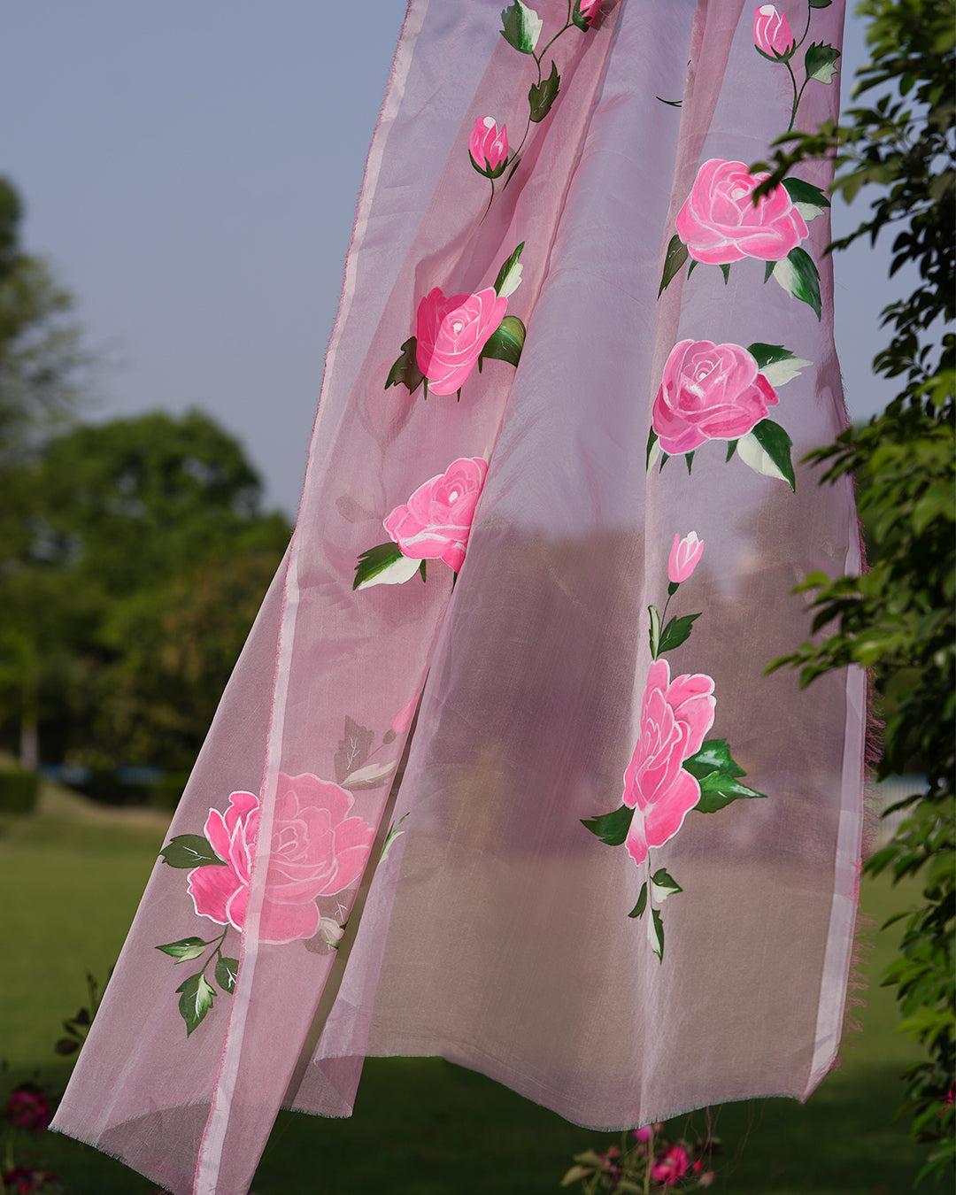 Rosales • Organza Dupatta