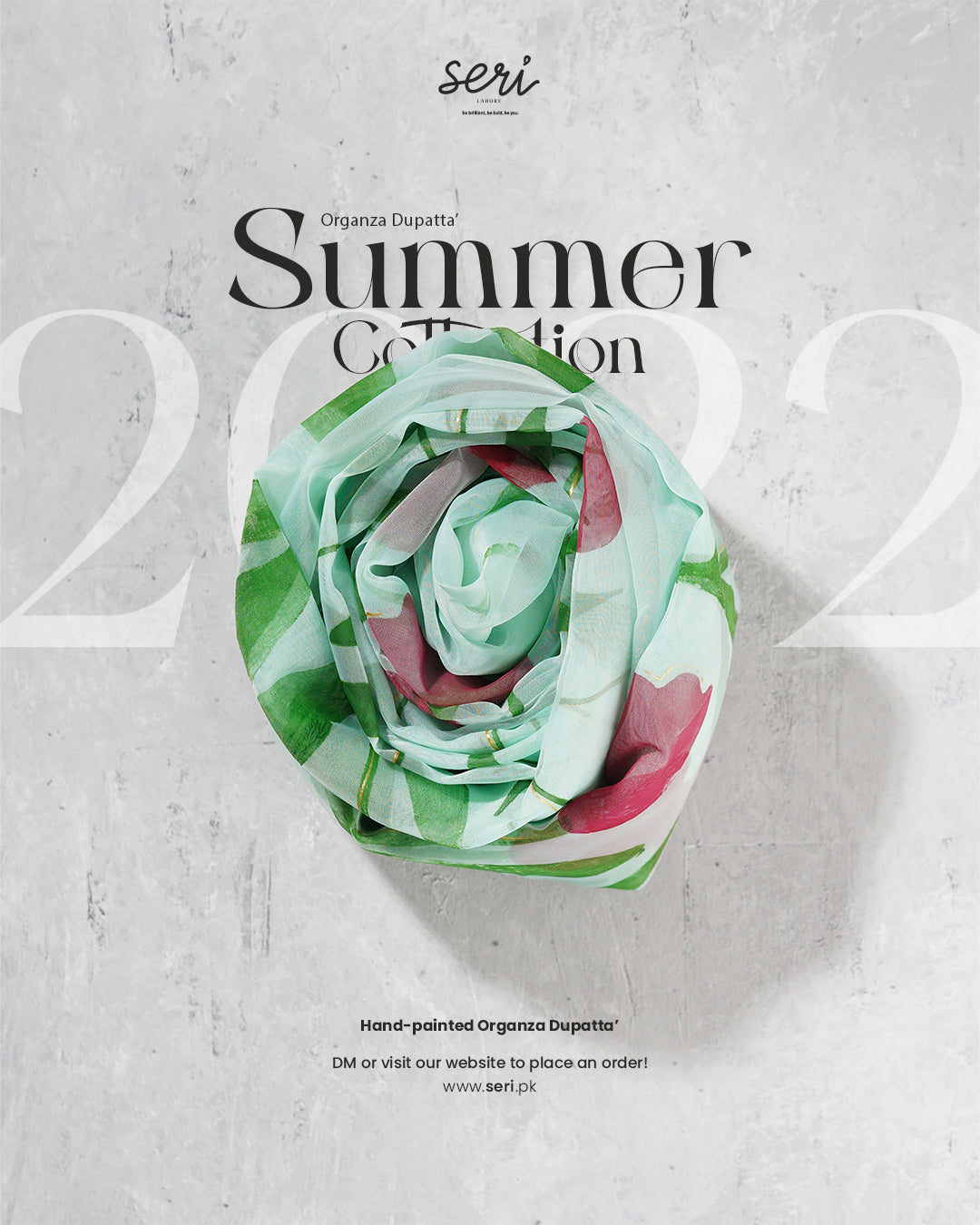 Tulipa • Organza Dupatta