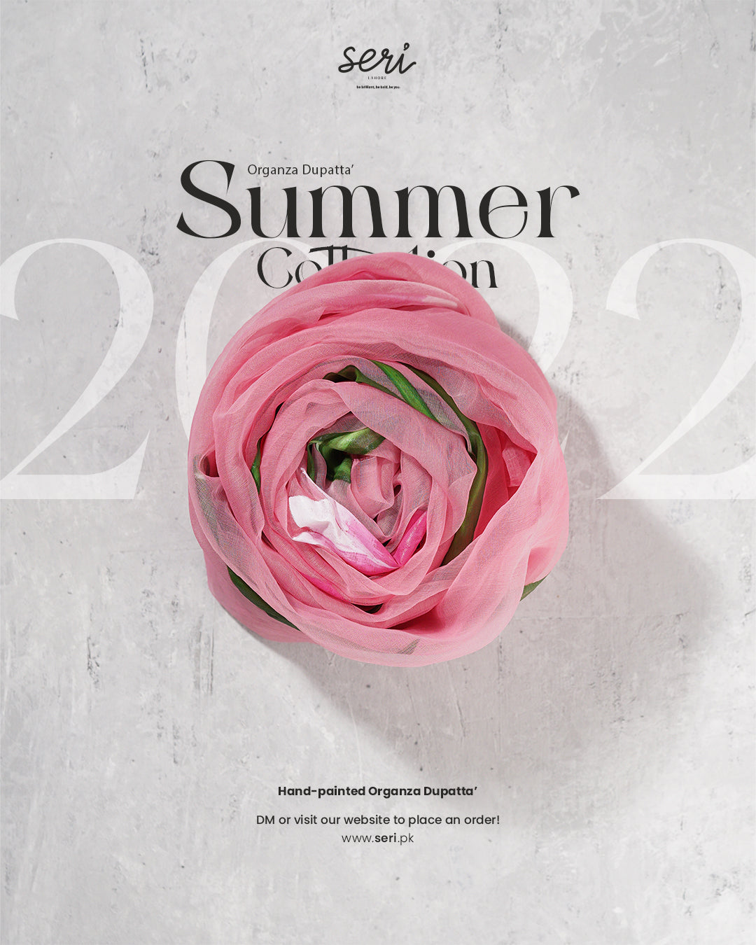 Lilac • Organza Dupatta