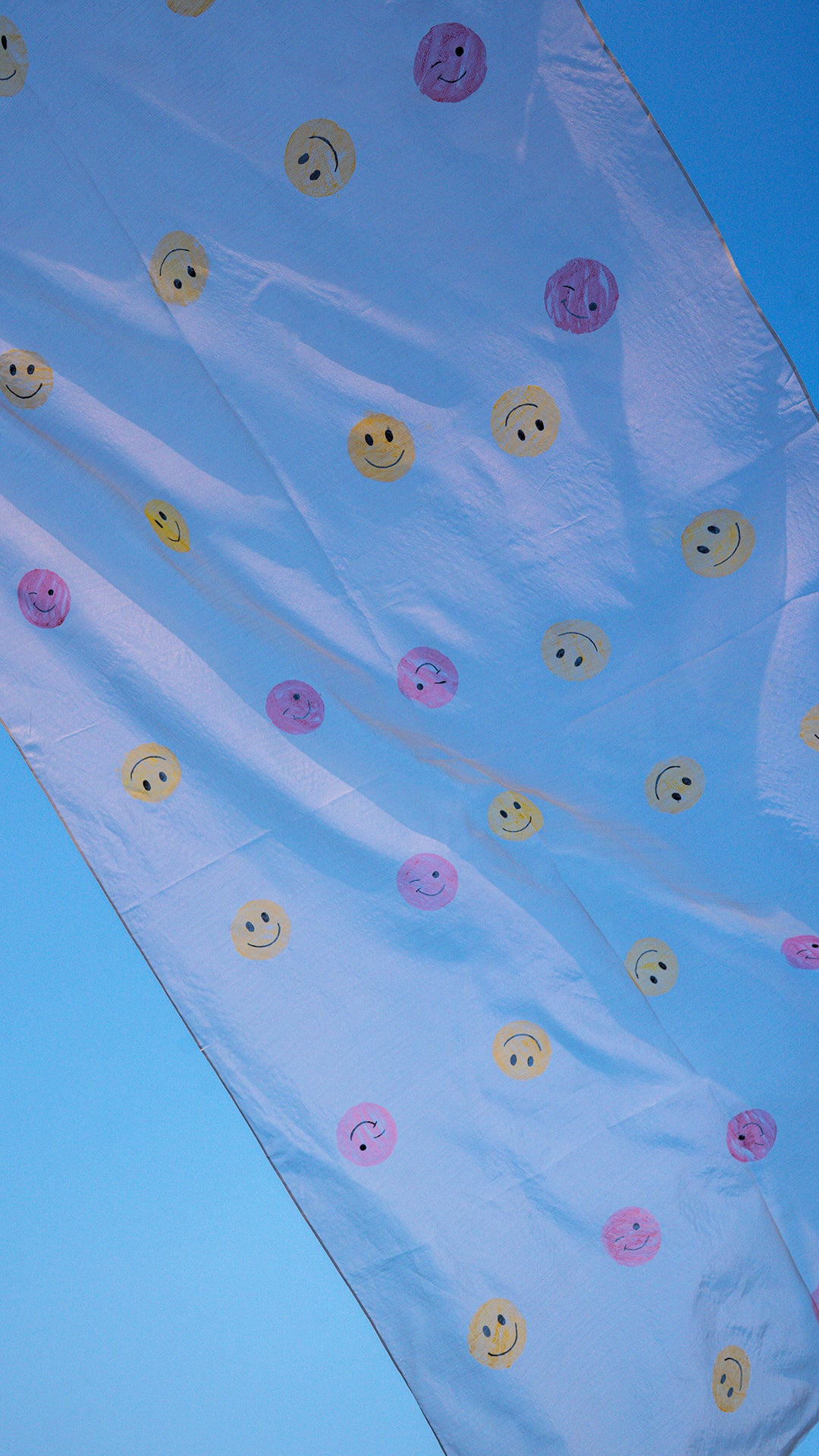 Smiley Emoji • Organza Dupatta