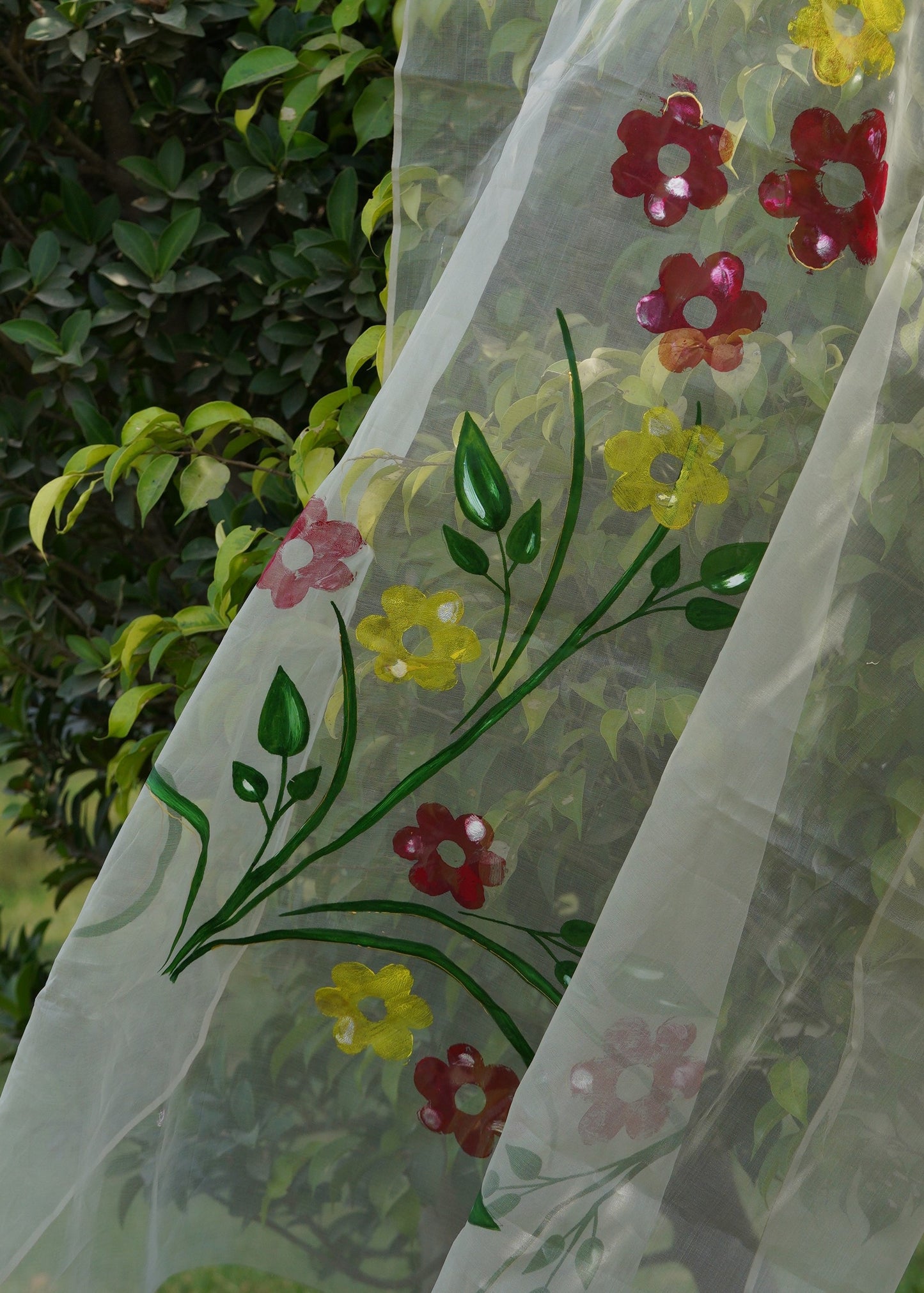Prime Rose • Organza Dupatta
